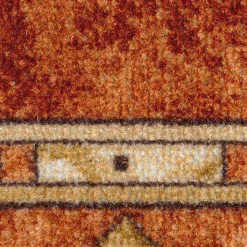 Teppichläufer Läufer Cheops Bordüre orange 67cm Breite