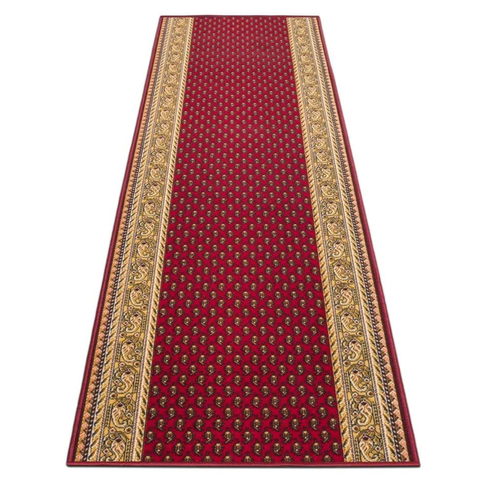 Teppichläufer Läufer Inca Orient rot beige 80cm Breite