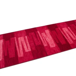Teppichläufer Läufer Via Veneto Muster rot 80cm Breite