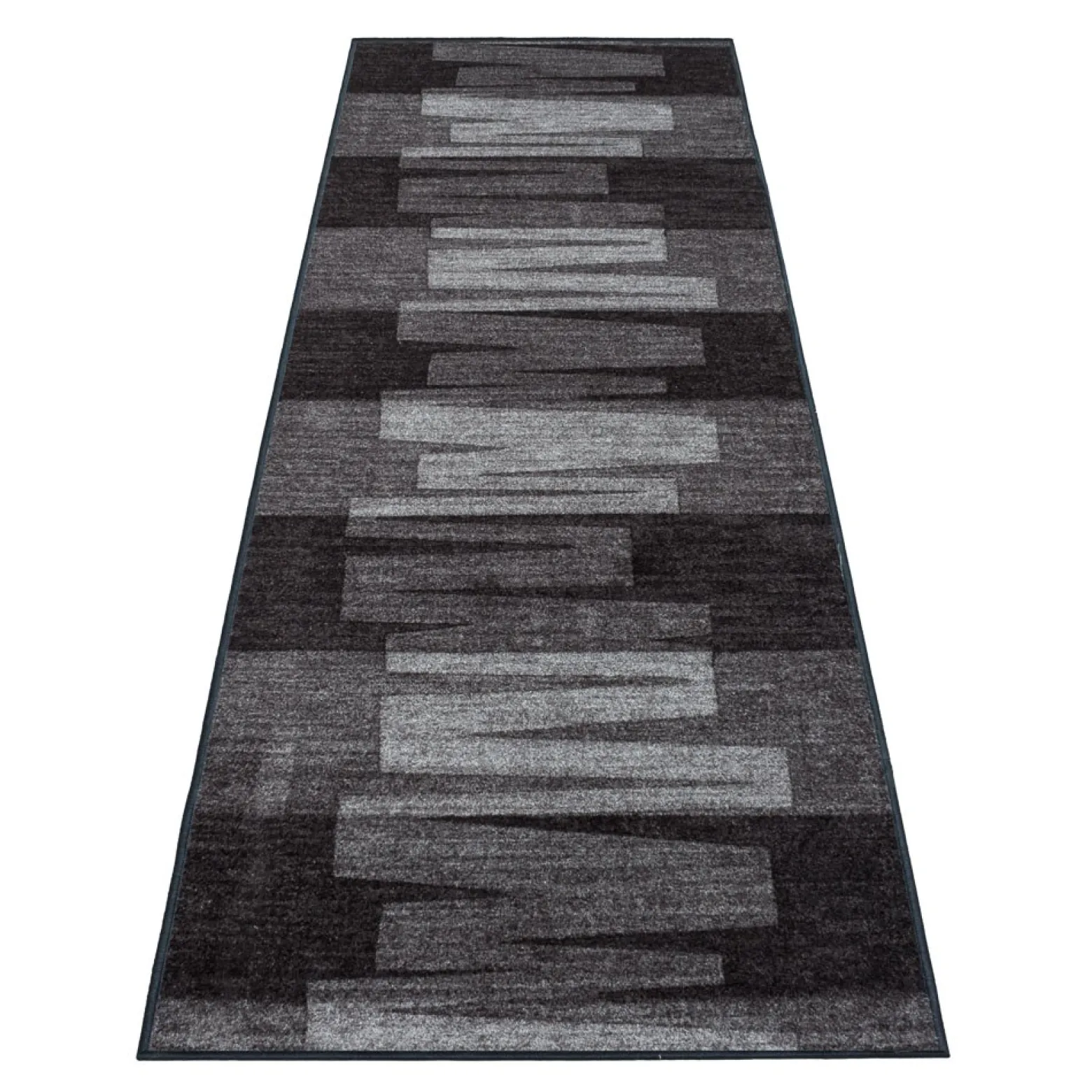 Teppichläufer Läufer Via Veneto Muster grau 80cm Breite