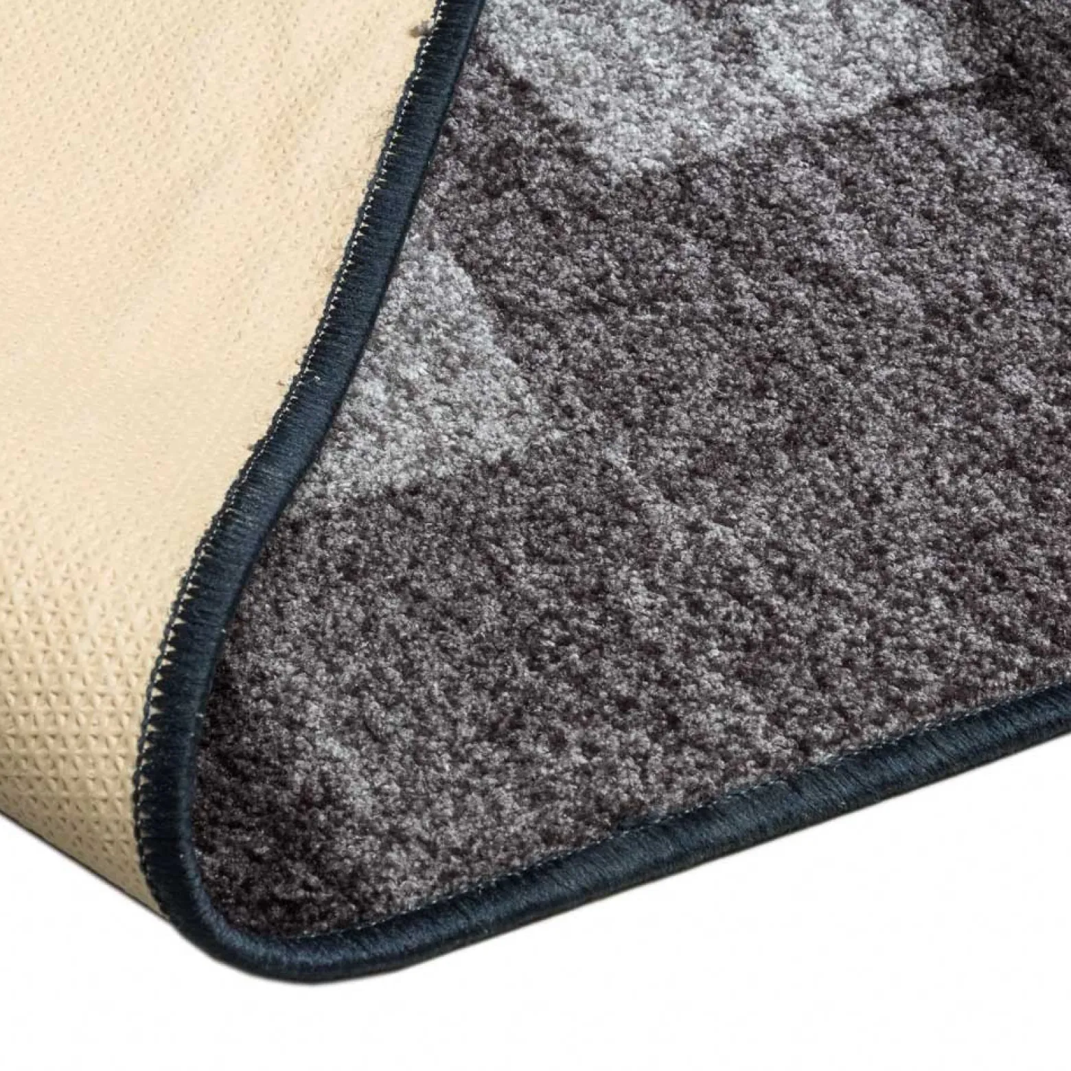 Teppichläufer Läufer Via Veneto Muster grau 80cm Breite