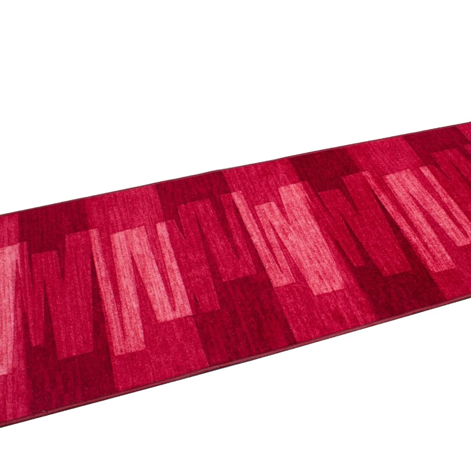 Teppichläufer Läufer Via Veneto Muster rot 100cm Breite