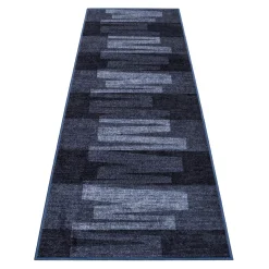 Teppichläufer Läufer Via Veneto Muster blau 100cm Breite