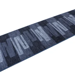Teppichläufer Läufer Via Veneto Muster blau 100cm Breite
