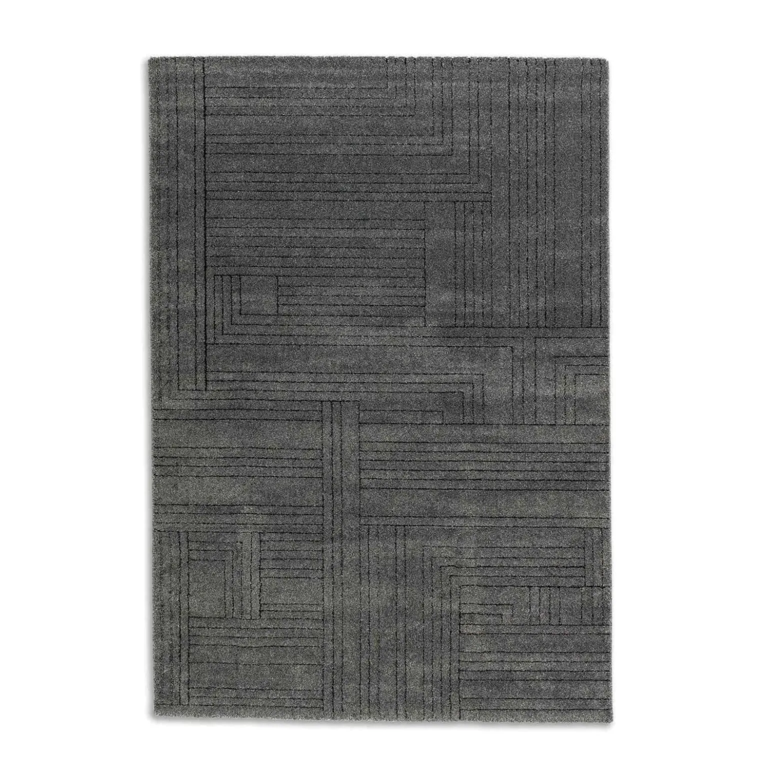 Teppich Schöner Wohnen anthrazit Grafisch Pure Design