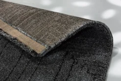 Teppich Schöner Wohnen anthrazit Rauten Pure Design