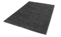Teppich Schöner Wohnen anthrazit Rauten Pure Design