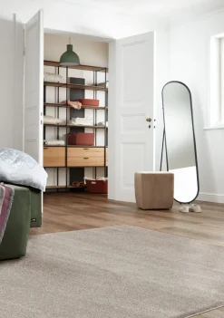 Teppich Schöner Wohnen einfarbig beige Schlafzimmer Pure