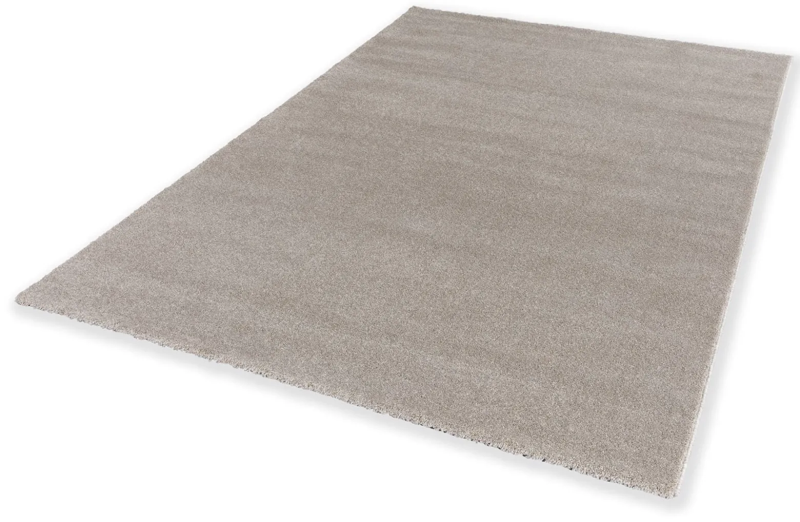 Teppich Schöner Wohnen einfarbig beige Schlafzimmer Pure