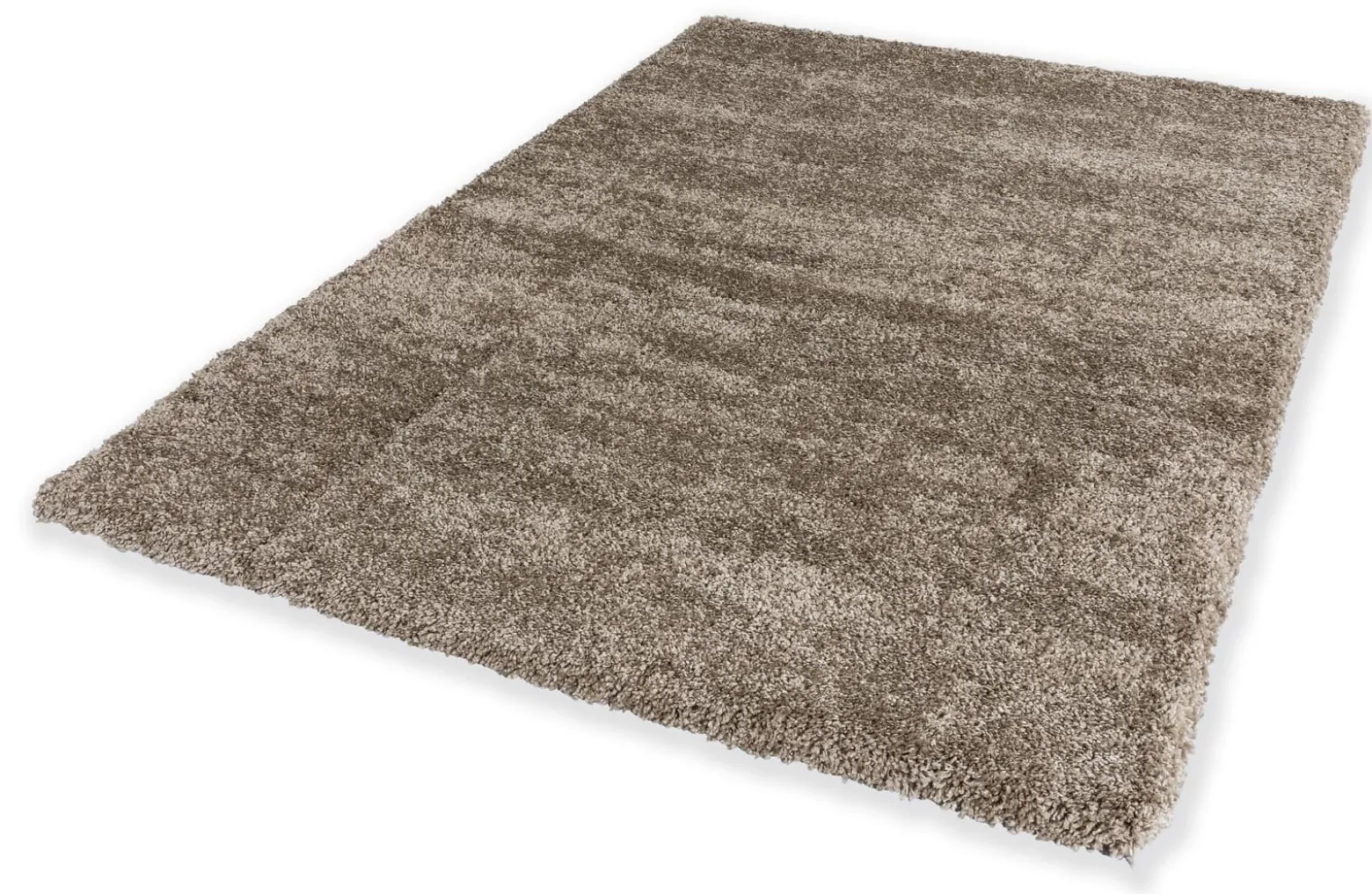 Teppich Schöner Wohnen flauschig einfarbig beige Savage