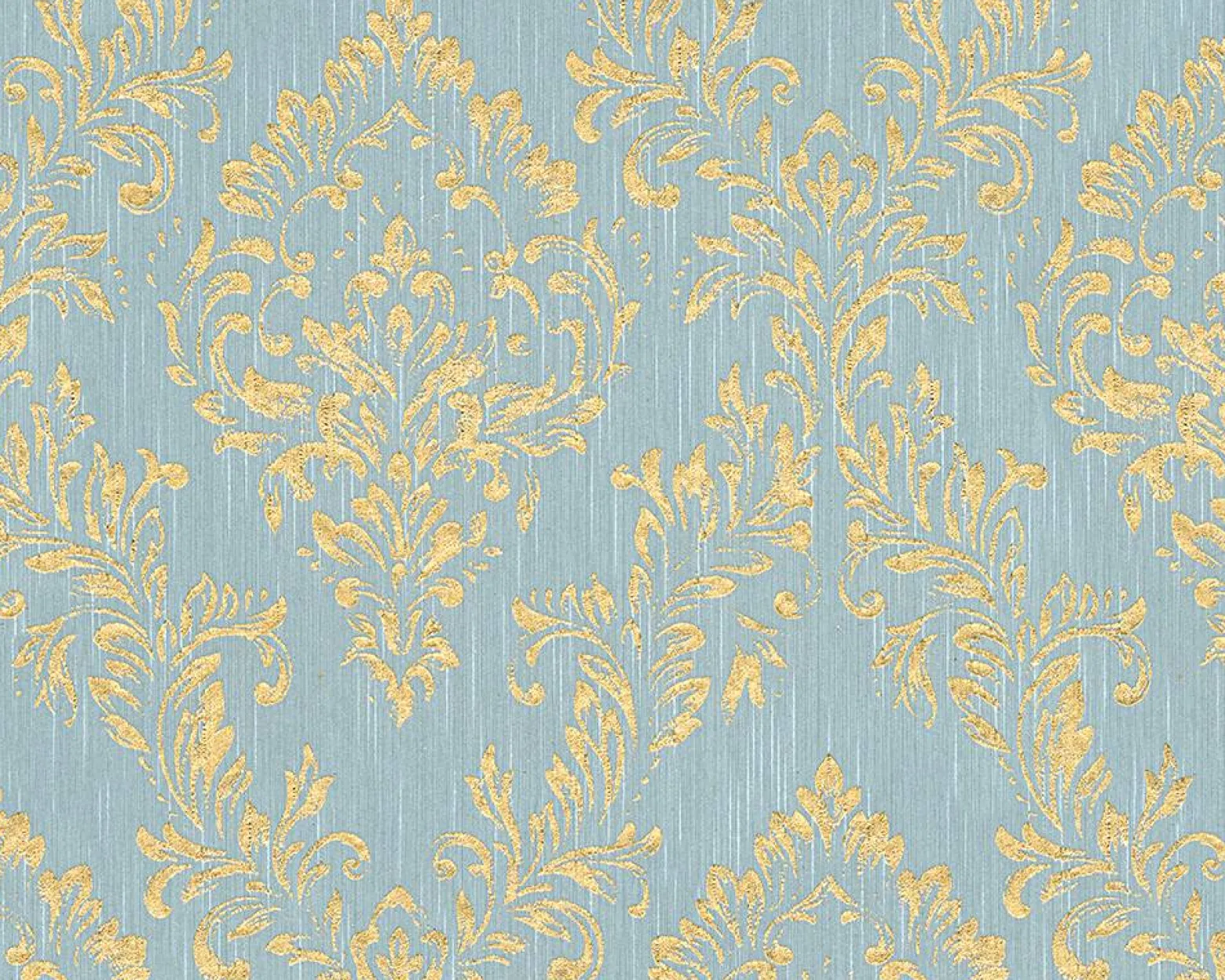 Textiltapete Barock hellblau gold Architects Paper 30659-5