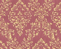 Textiltapete Barock hellrot gold Architects Paper 30659-6