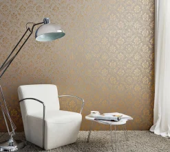 Textiltapete Barock taupe gold Architects Paper 30662-5