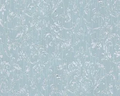 Textiltapete hellblau silber Architects Paper 30660-5