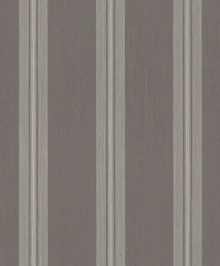 Textiltapete Rasch Textil Streifen taupe grau 078274