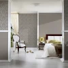 Textiltapete taupe silber Architects Paper 30658-3