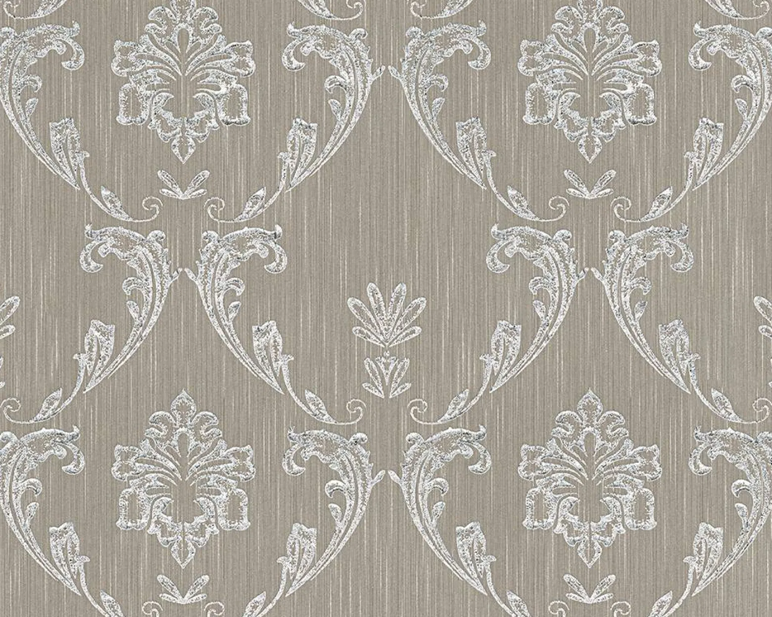 Textiltapete taupe silber Architects Paper 30658-3