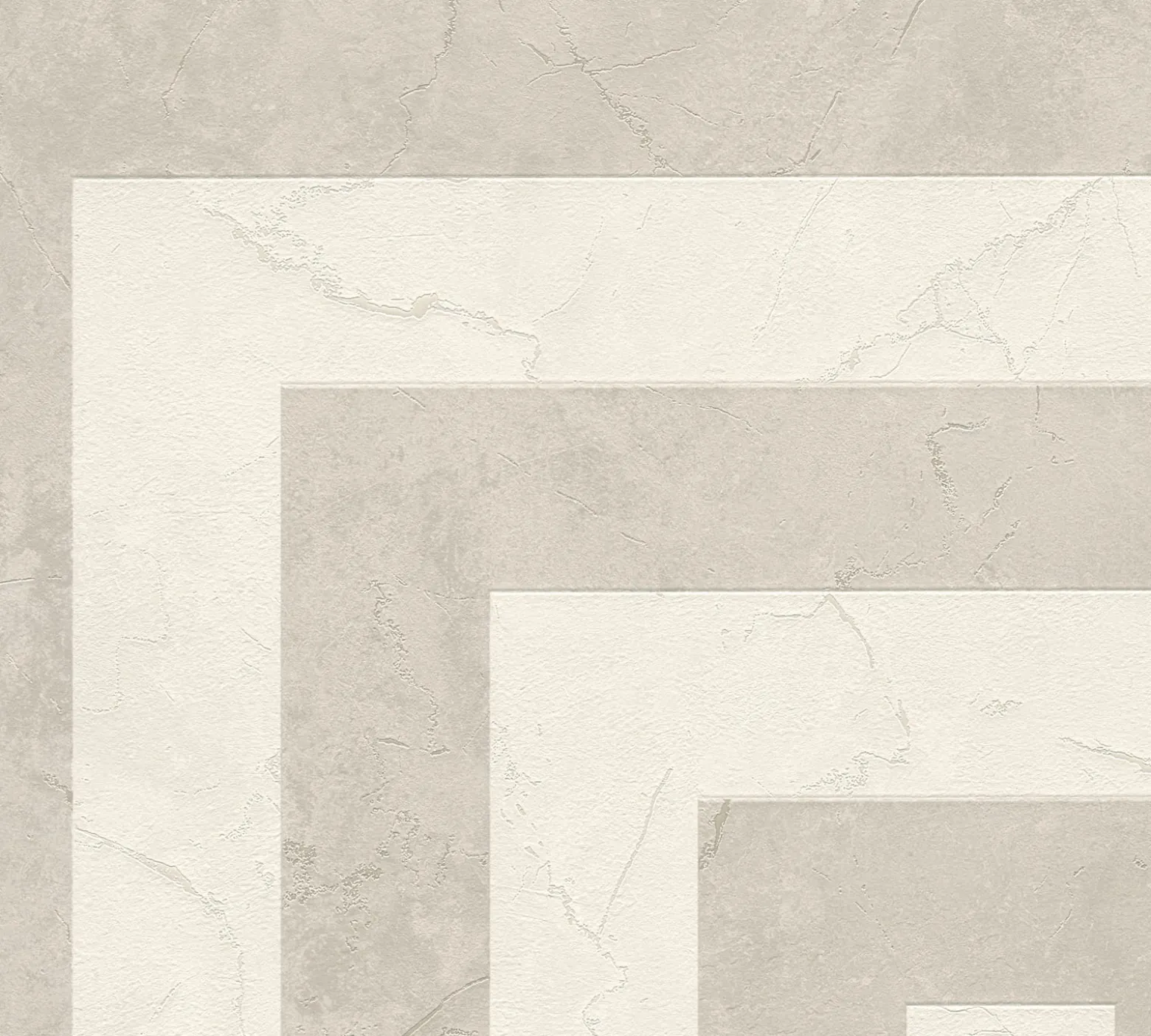 Versace Vliestapete Grafik Grau Creme Metallic 79174-5