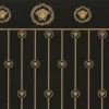 Versace Vliestapete Panel Schwarz Gold Metallic 79131-2
