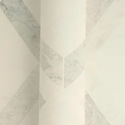 Versace Vliestapete Rauten Marmor Grau Weiß 79133-1