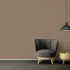 Vinyltapete Ethno Retro braun blau Ethnic Origin 37177-3