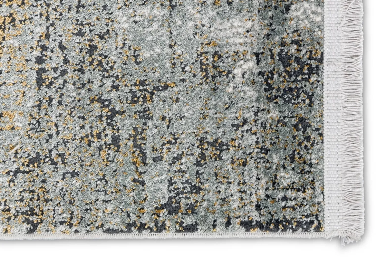 Viskose Teppich Grafisch creme anthrazit Astra Positano