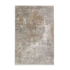 Viskose Teppich Schöner Wohnen Rauten beige grau Vision