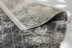 Viskose Teppich Schöner Wohnen Rauten grau Vision