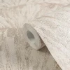Vliestapete Abstrakt Blätter Creme Beige Braun 78198-2