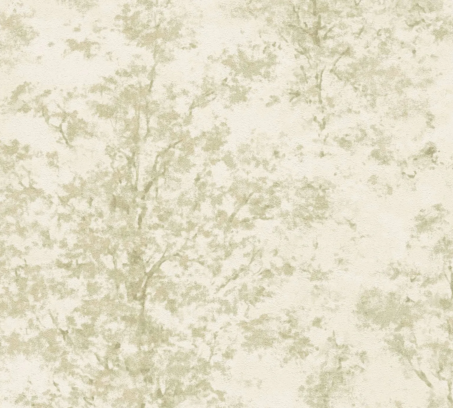 Vliestapete Abstrakt Bäume Wald Creme Grün Glitzer 79200-4