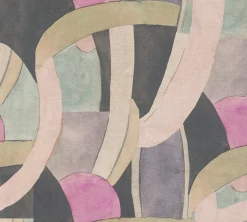 Vliestapete Abstrakt Grafik Beige Grau 78214-2