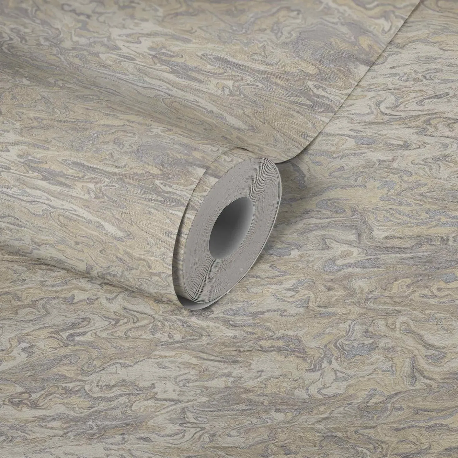 Vliestapete Abstrakt Muster beige silber grau 38358-1