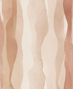 Vliestapete Aquarelloptik Modern Beige Braun 81632