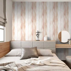 Vliestapete Aquarelloptik Modern Beige Creme 81635