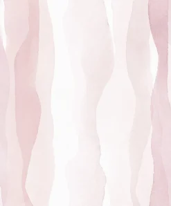 Vliestapete Aquarelloptik Modern Rosa Creme 81633