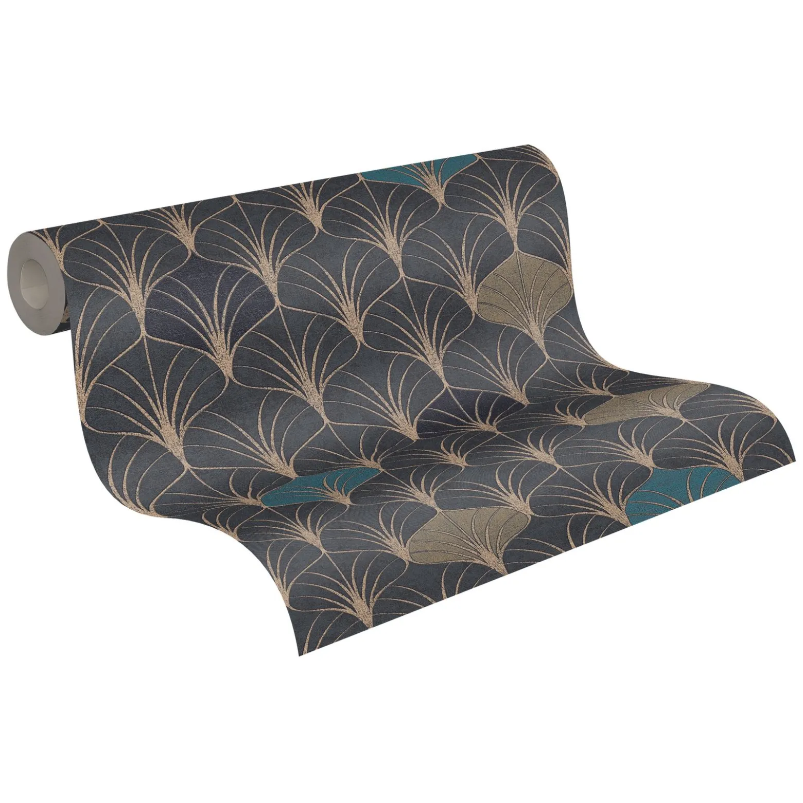 Vliestapete Art Deco Design schwarz 37483-3 | 374833