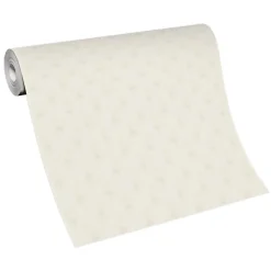 Vliestapete Art Deco Muster Beige Creme Glitzer 10346-14