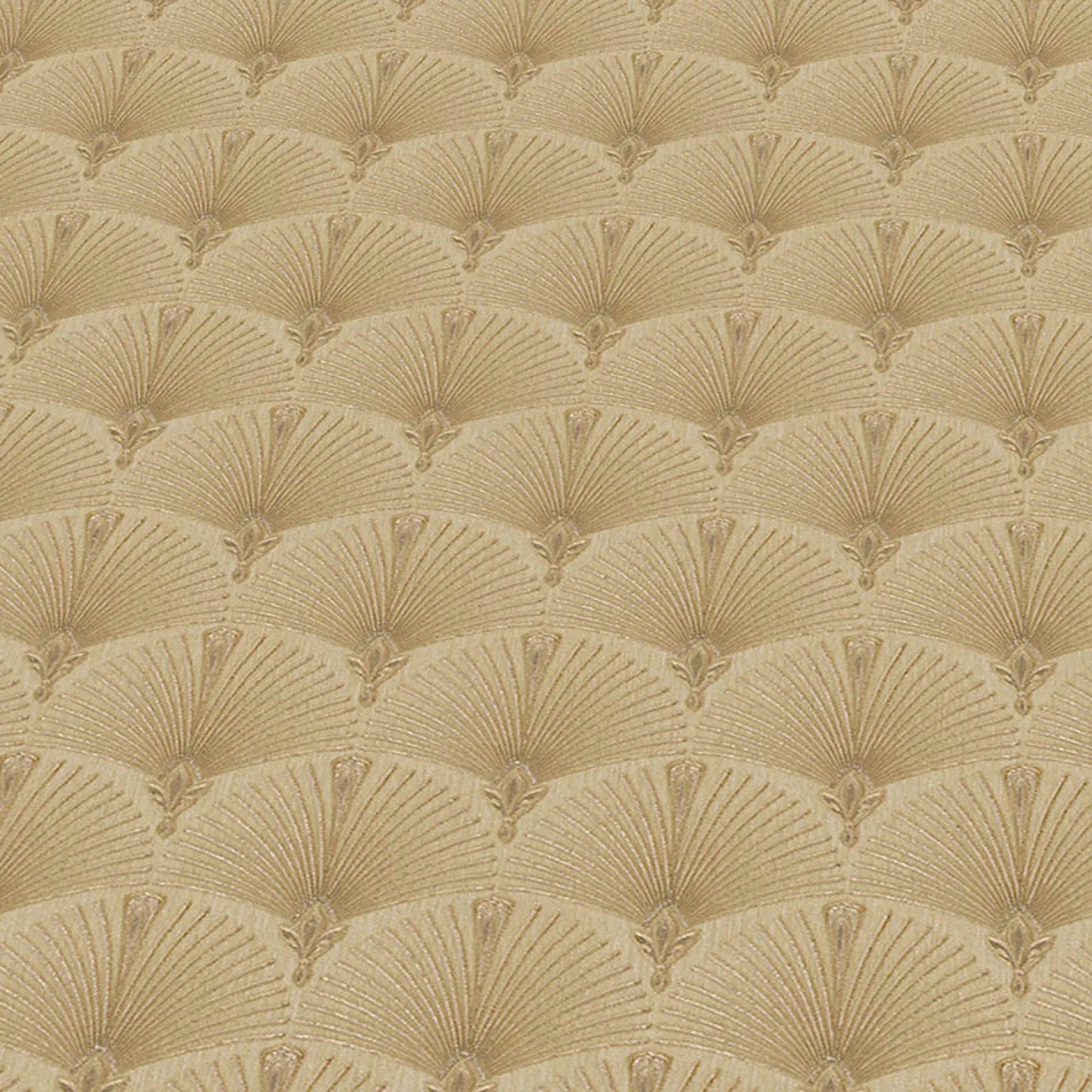 Vliestapete Art Deco Muster Beige Gold Metallic 10346-30