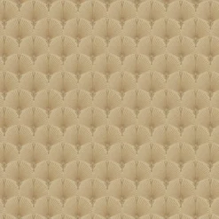 Vliestapete Art Deco Muster Beige Gold Metallic 10346-30