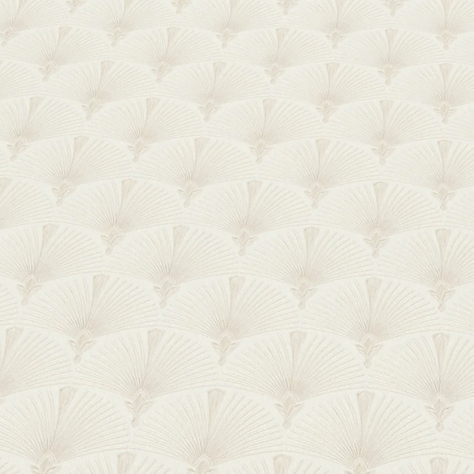 Vliestapete Art Deco Muster Creme Beige Glitzer 10346-02