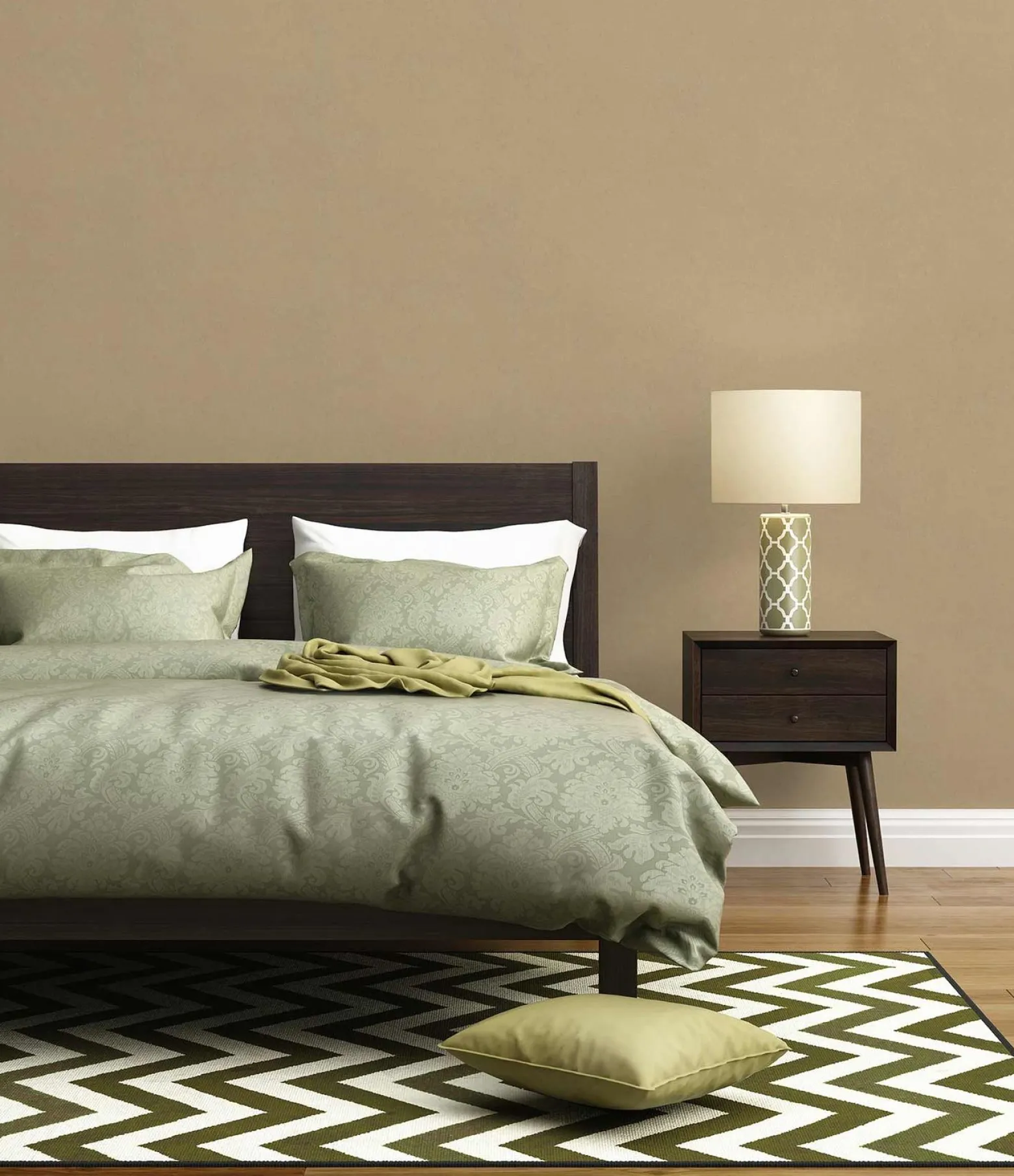 Vliestapete AS Creation Beige Uni 385943