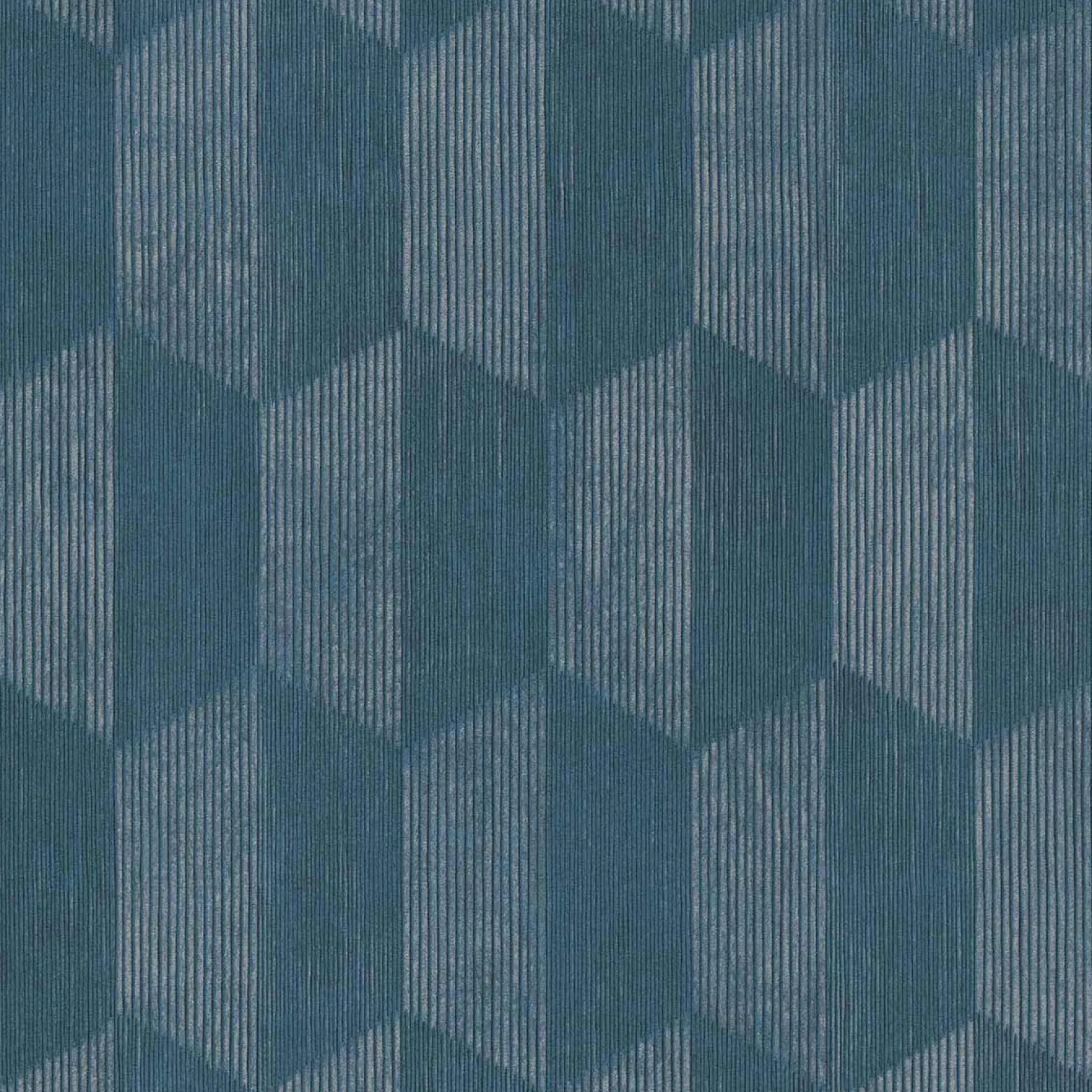 Vliestapete AS Creation Blau Bronze Geometrisch 385921