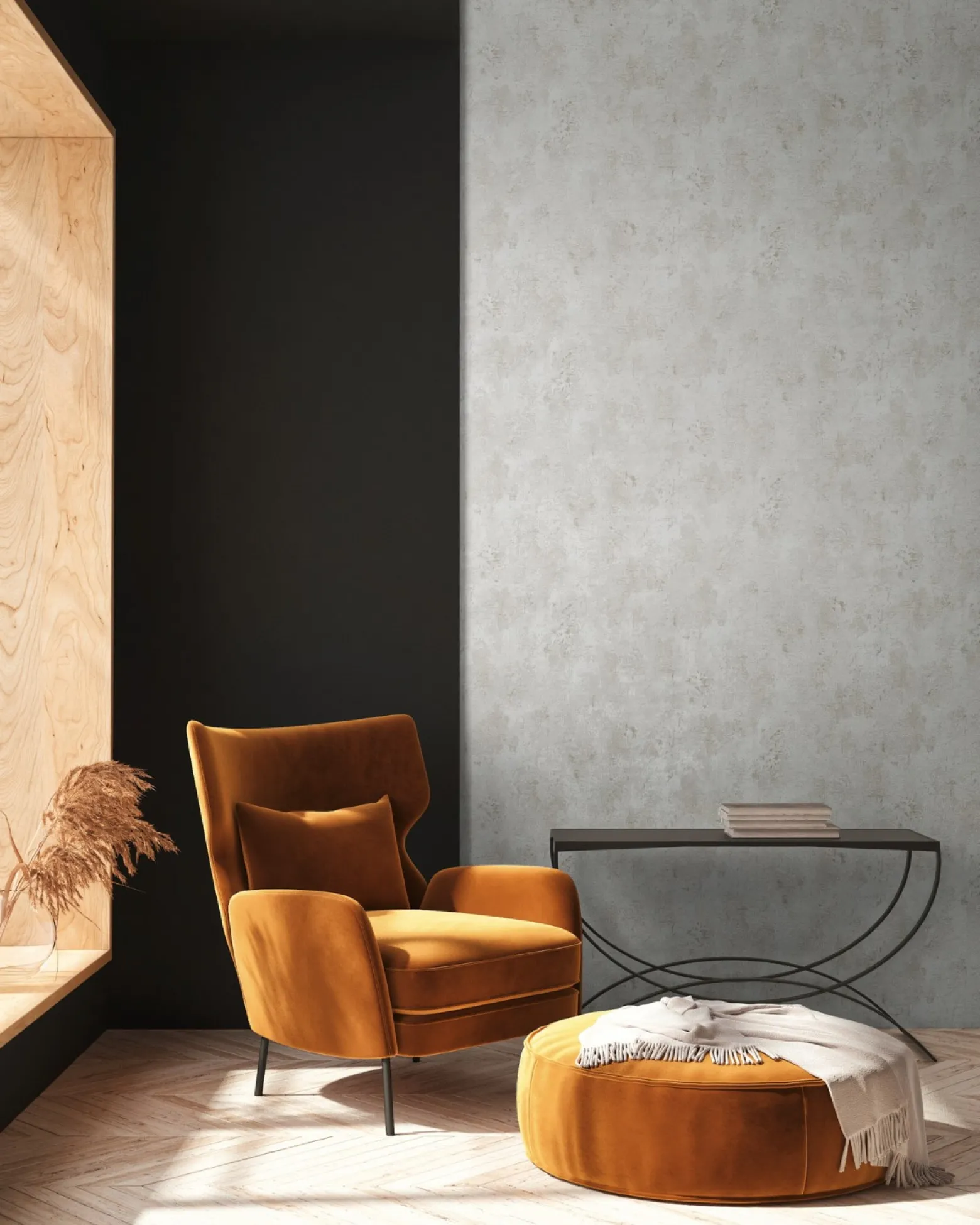 Vliestapete A.S. Creation 38823-1 Grau Beige Putz Optik