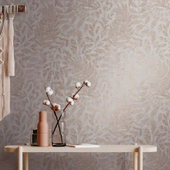 Vliestapete A.S. Creation 38830-3 Grau Rosegold Blätter