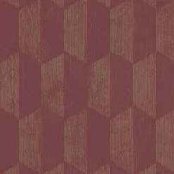 Vliestapete AS Creation Rot Gold Geometrisch 385925
