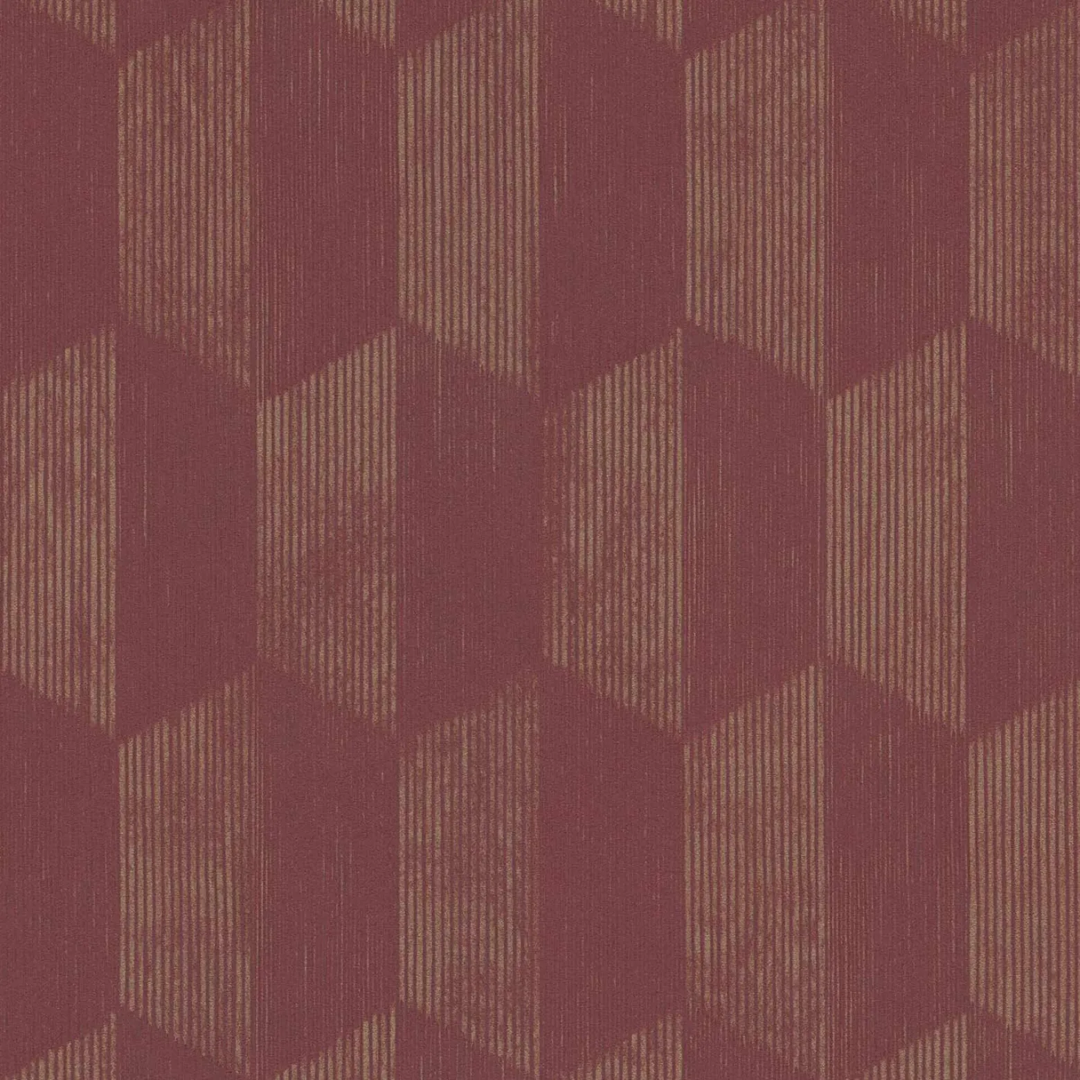 Vliestapete AS Creation Rot Gold Geometrisch 385925