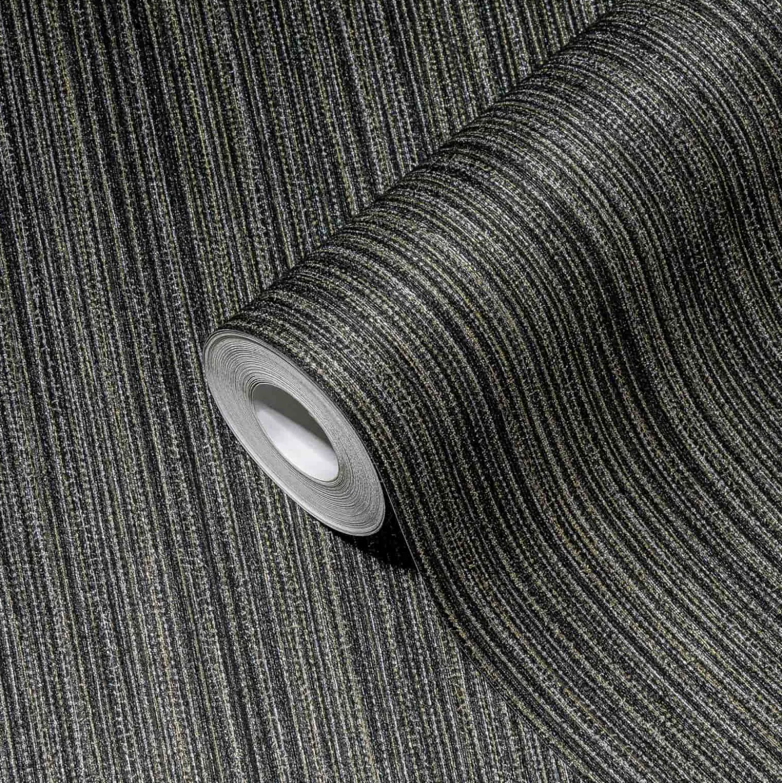 Vliestapete A.S. Creation 38819-1 Schwarz Gold Linien
