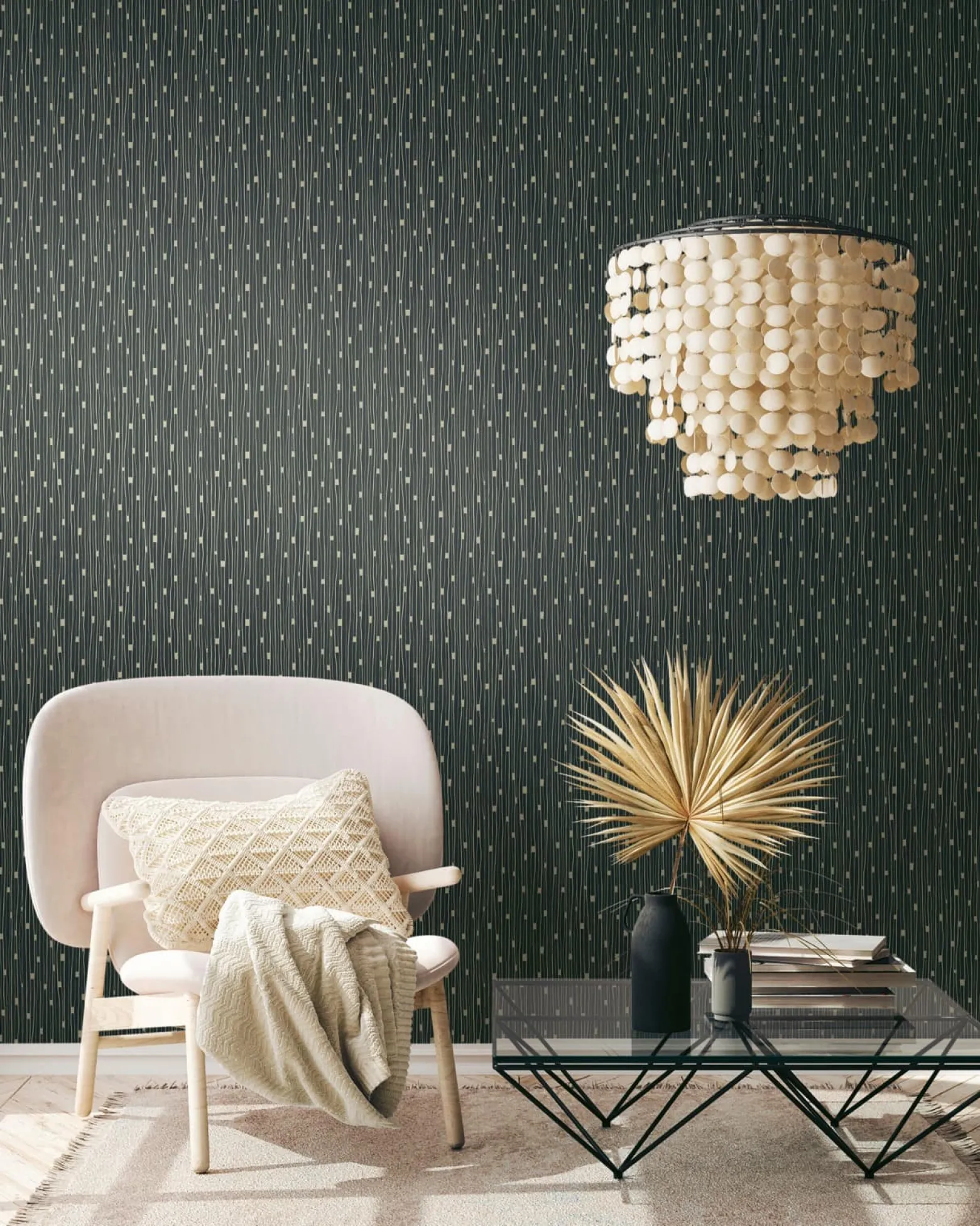 Vliestapete A.S. Creation 38822-4 Schwarz Gold Linien