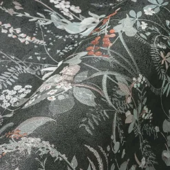 Vliestapete A.S. Creation 38825-4 Schwarz Floral