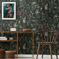 Vliestapete A.S. Creation 38825-4 Schwarz Floral